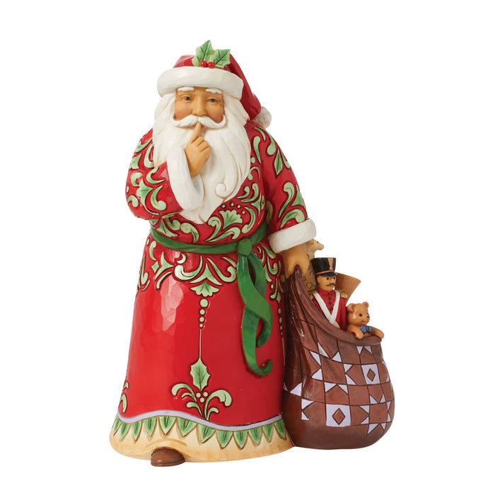 endura Shush Santa Figurine