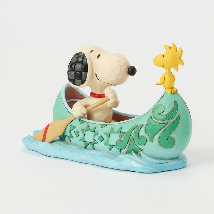 Endura Snoopy And Woodstock In Canoe