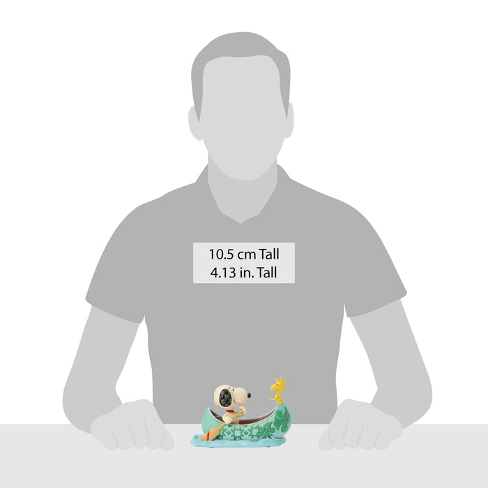 Endura Snoopy And Woodstock In Canoe