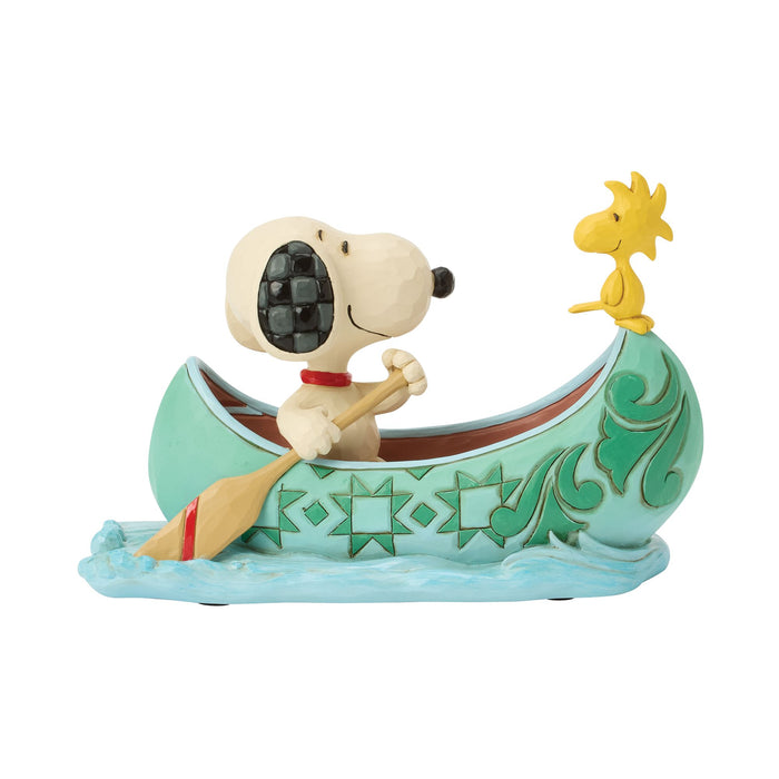 endura Snoopy and Woodstock in Canoe