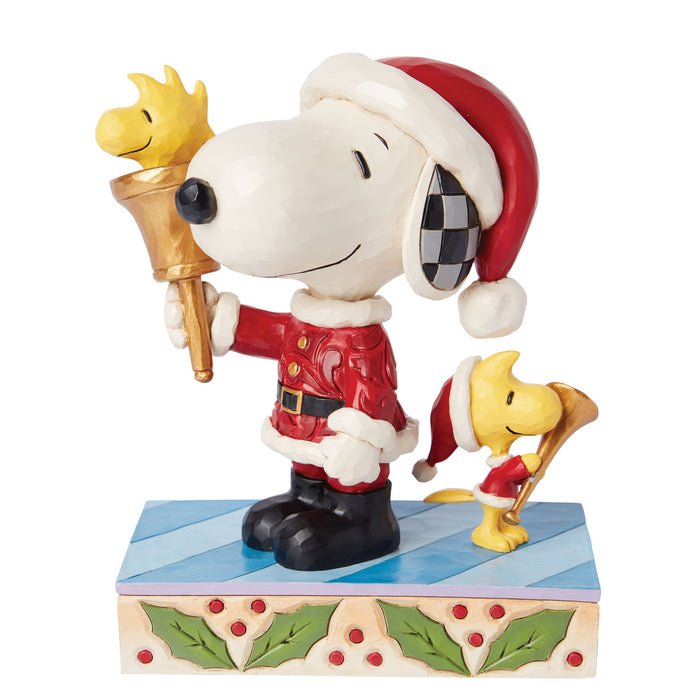 endura Snoopy and Woodstock Santas