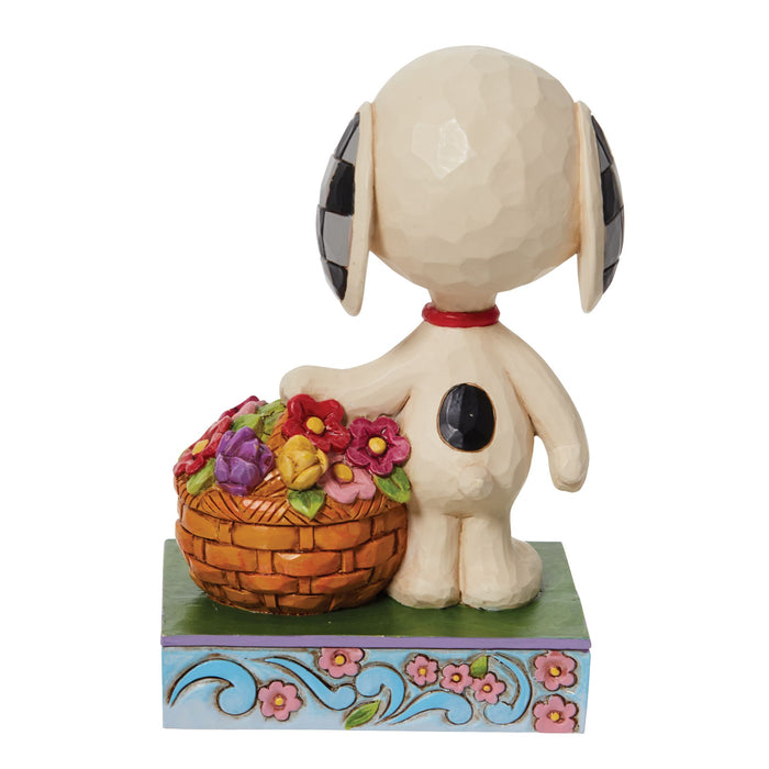Endura Snoopy Basket Of Tulips