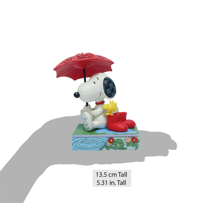 Endura Snoopy Holding Umbrella