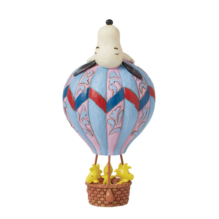 Endura Snoopy Laying On Hot Air Ballo