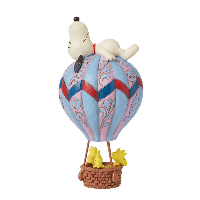 Endura Snoopy Laying On Hot Air Ballo