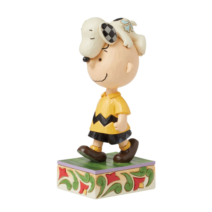 Endura Snoopy On Charlie Brown's Head
