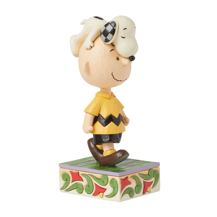 Endura Snoopy On Charlie Brown's Head