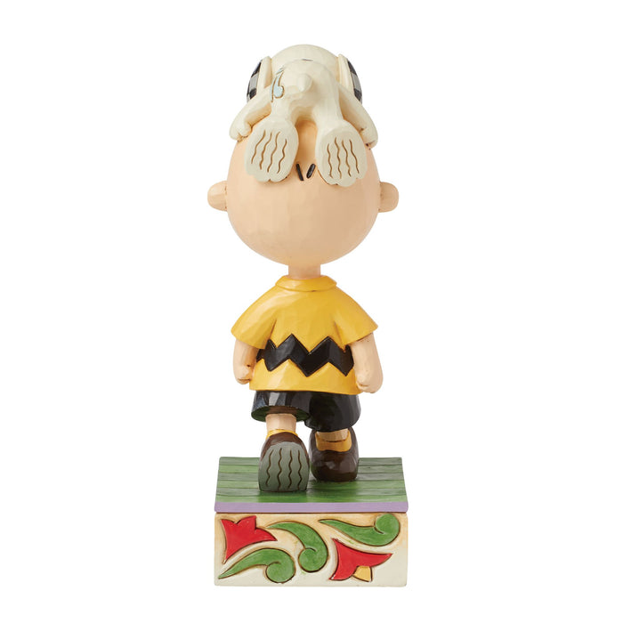Endura Snoopy On Charlie Brown's Head