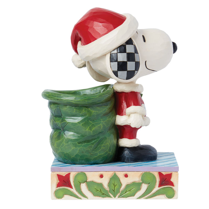 Endura Snoopy Santa And Elf Woodstock