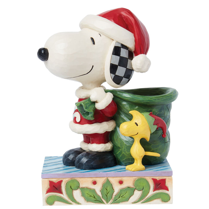 endura Snoopy Santa and Elf Woodstock