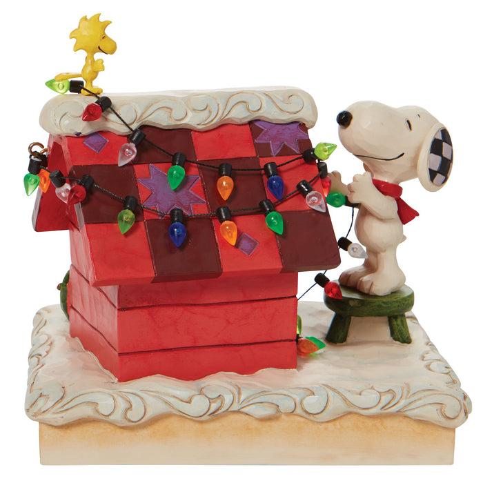 Endura Snoopy With WS Decorating Dog