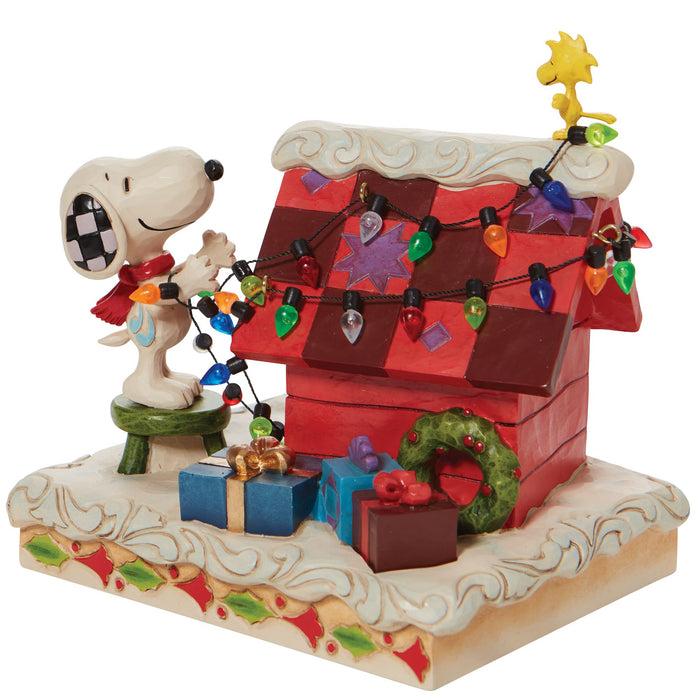 Endura Snoopy With WS Decorating Dog