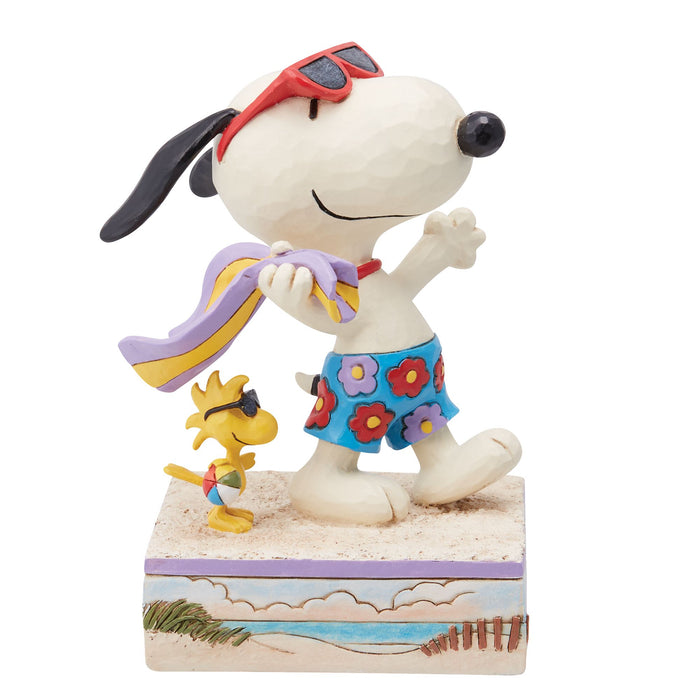 endura Snoopy & Woodstock at Beach