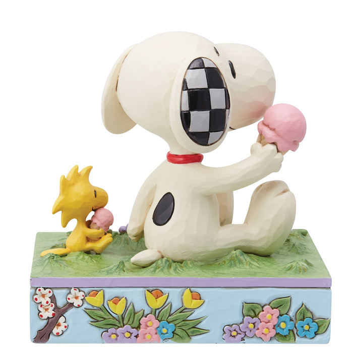 Endura Snoopy & Woodstock Eating Ice