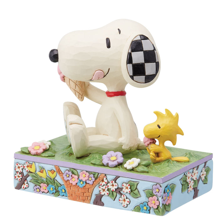 Endura Snoopy & Woodstock Eating Ice