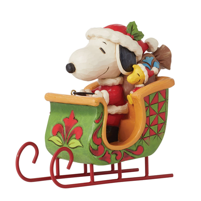 endura Snoopy & Woodstock in Sleigh