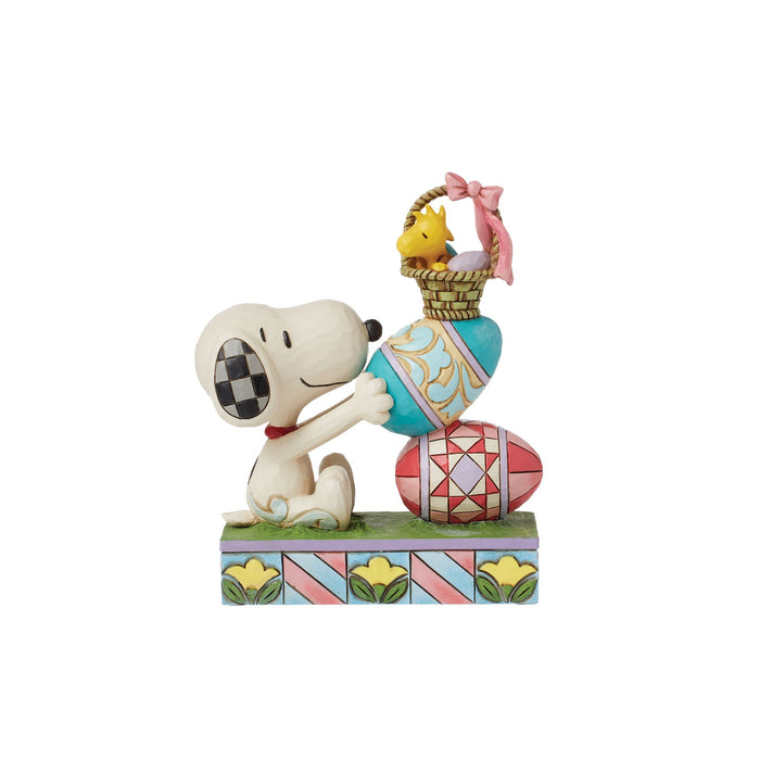 endura Snoopy & Woodstock stacked Egg