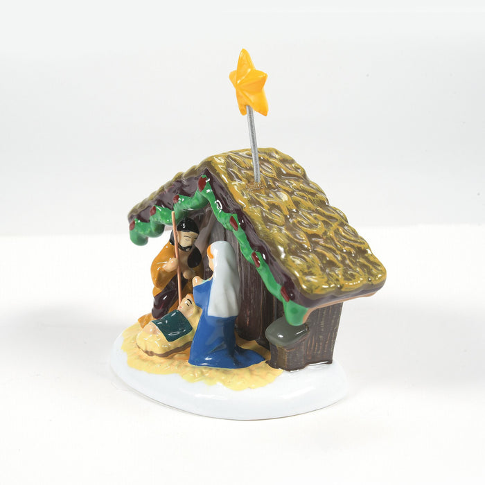 Endura Snow Village Nativity