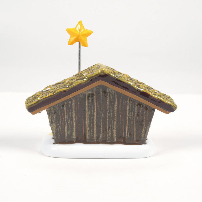 Endura Snow Village Nativity
