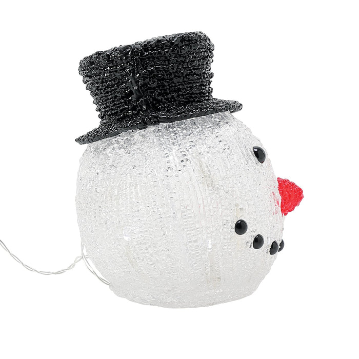 Endura Snowman Head LED Decor