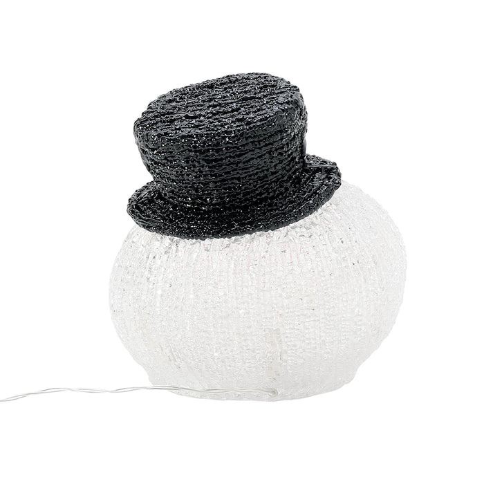 Endura Snowman Head LED Decor