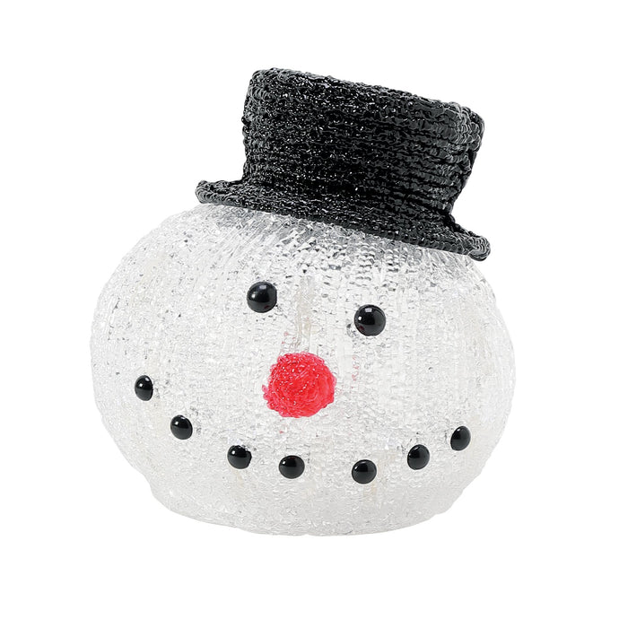endura Snowman Head LED Decor