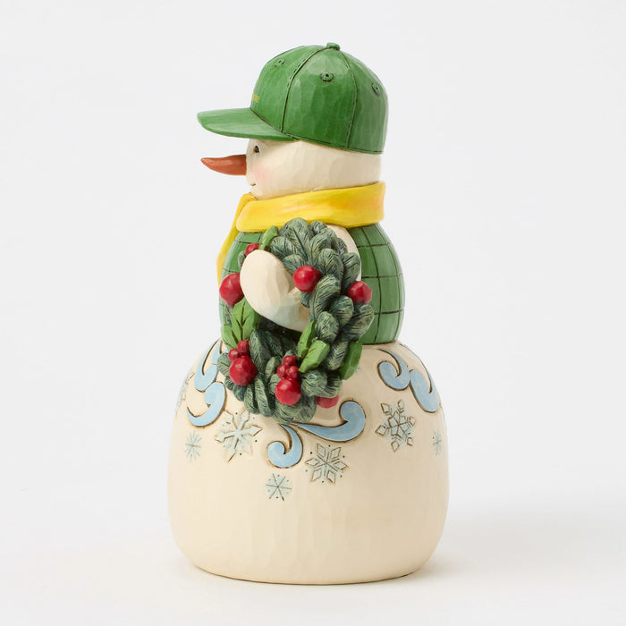 Endura Snowman In John Deere Hat