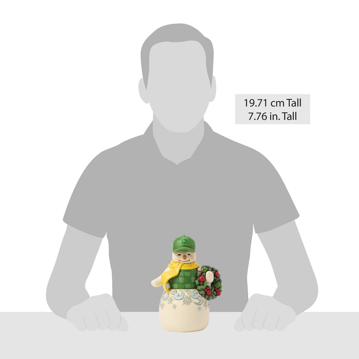 Endura Snowman In John Deere Hat