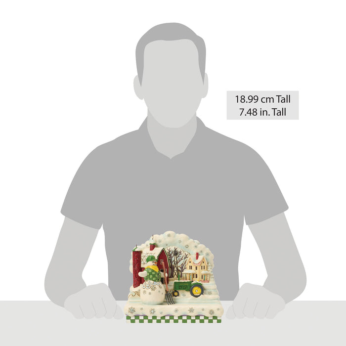 Endura Snowman Layered Scene