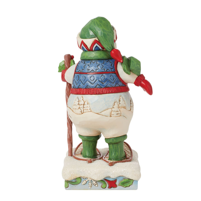 Endura Snowman Wearing Snowshoes Fig