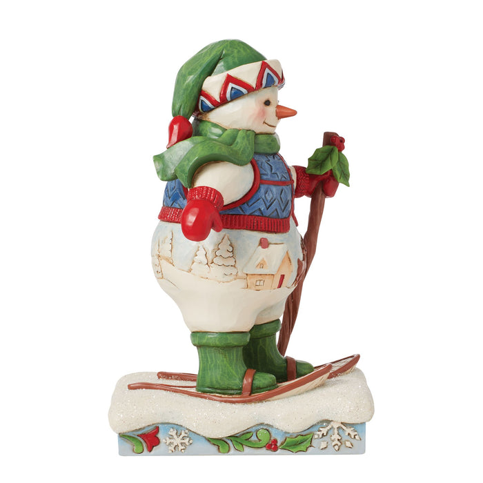 Endura Snowman Wearing Snowshoes Fig