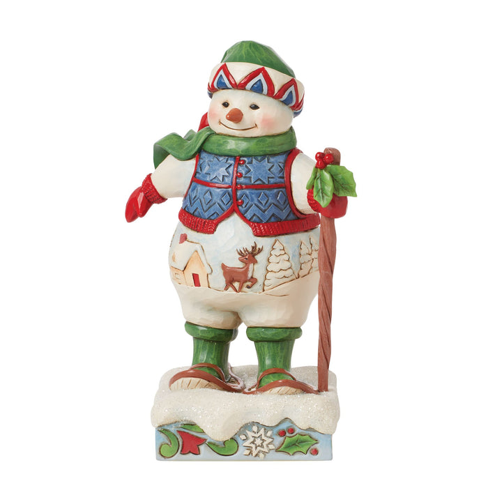 Endura Snowman Wearing Snowshoes Fig