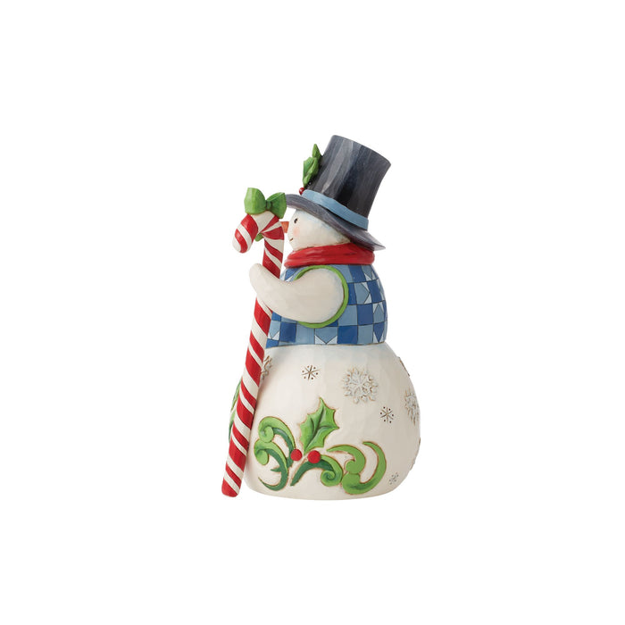 Endura Snowman With Candy Cane