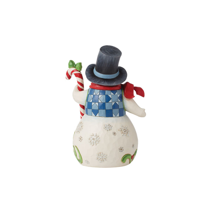 Endura Snowman With Candy Cane