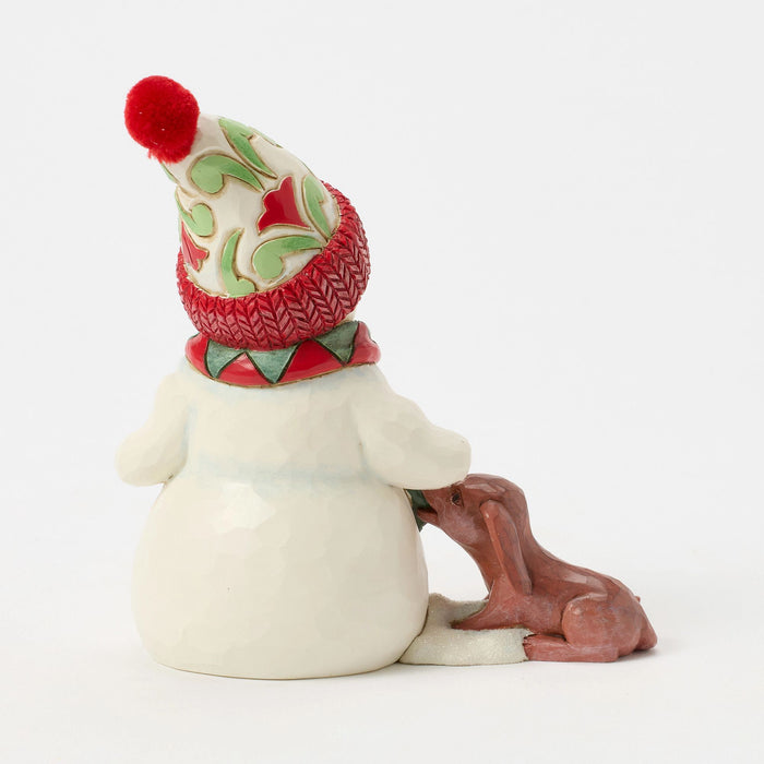 Endura Snowman With Dog & Scarf Pint