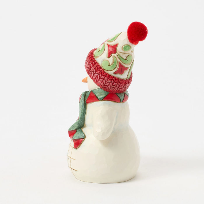Endura Snowman With Dog & Scarf Pint