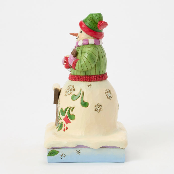 Endura Snowman With Hershey Sign