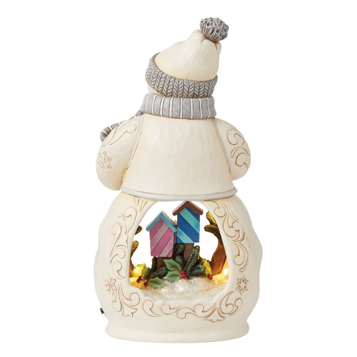 Endura Snowman With Open Scene LED Fi