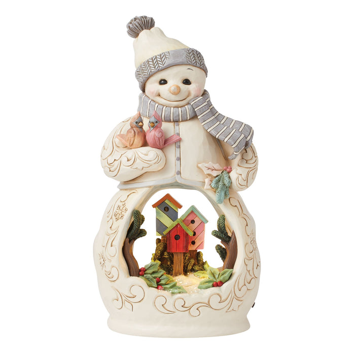 endura Snowman with Open Scene LED Fi