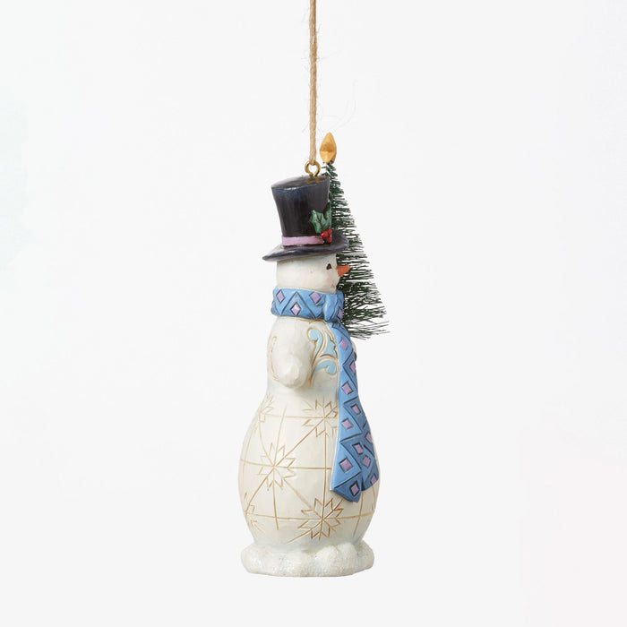 Endura Snowman With Sisal Tree Orn