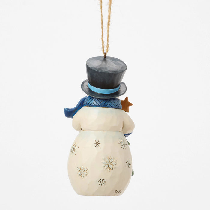 Endura Snowman With Tree Ornament