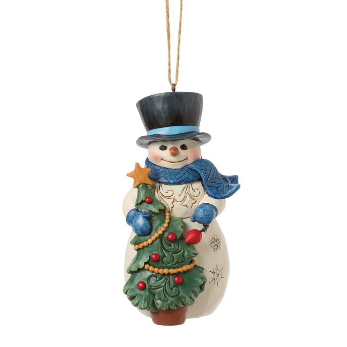 endura Snowman with Tree Ornament