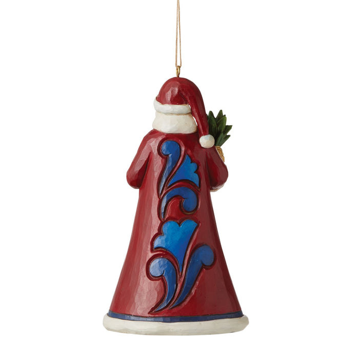 Endura South Carolina Santa Ornament