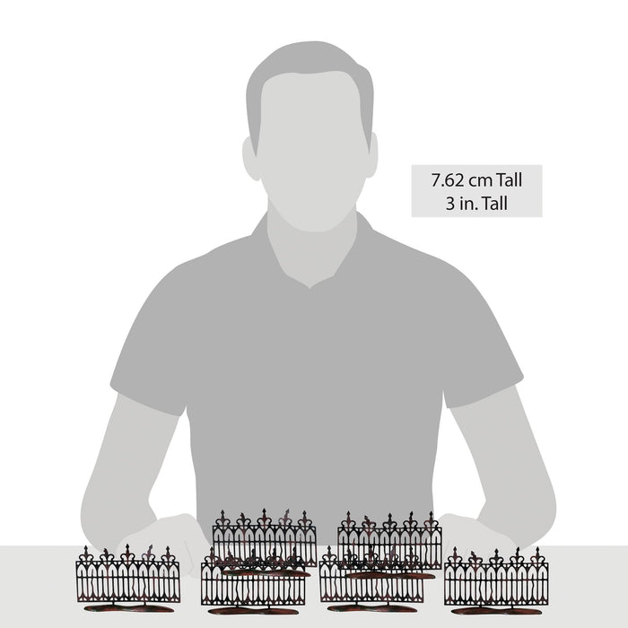 Endura Spooky Wrought Iron Fence