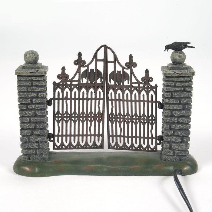 Endura Spooky Wrought Iron Gate