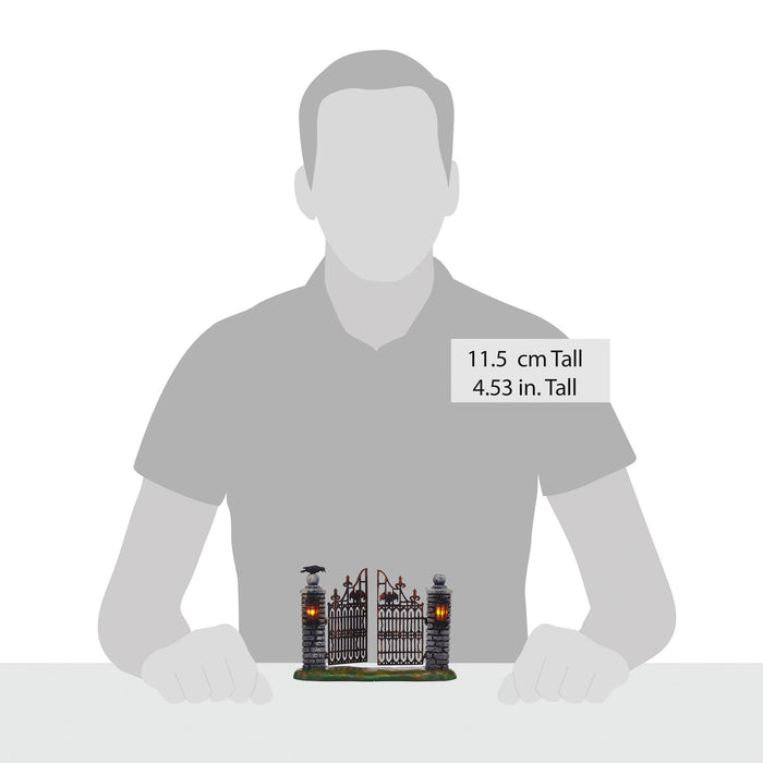 Endura Spooky Wrought Iron Gate