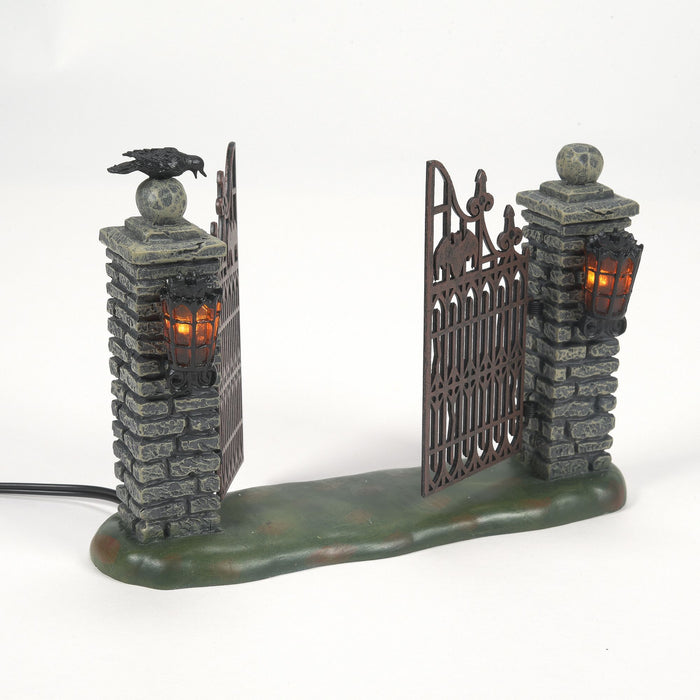 Endura Spooky Wrought Iron Gate