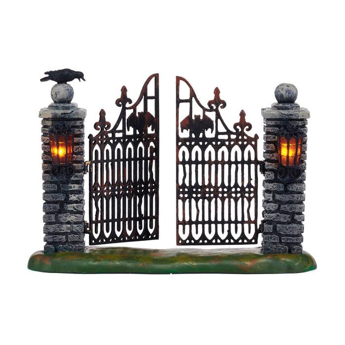 endura Spooky Wrought Iron Gate