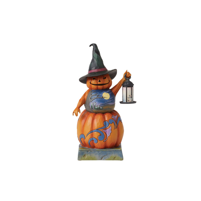 endura Stacked Pumpkin Witch