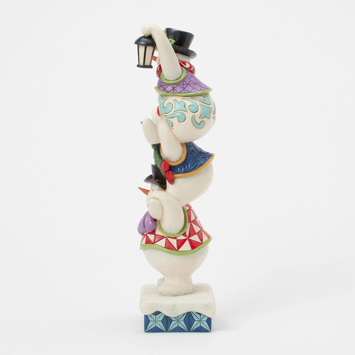 Endura Stacked Snowmen Figurine